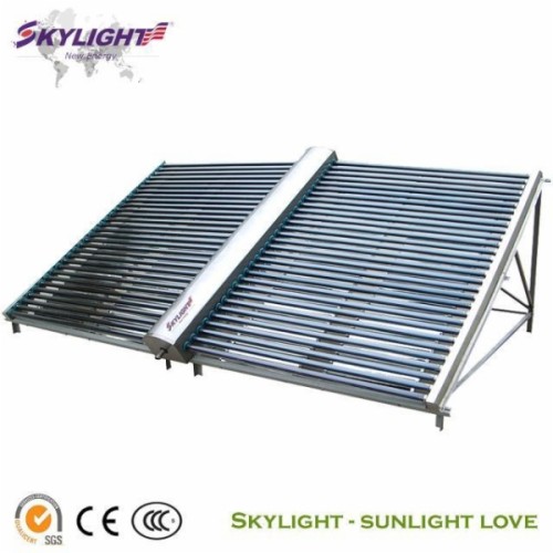 Solar collector of etc type